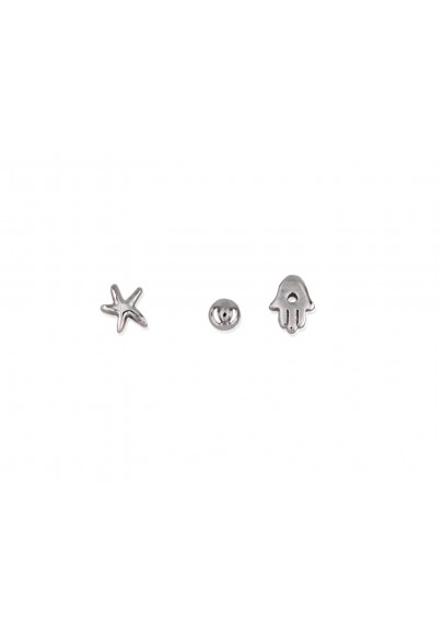 STERLING SILVER EARRINGS PACK