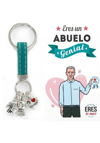 LLAVERO "ERES UN ABUELO GENIAL" 9109451