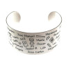 Regalos para profesoras I Pulsera de plata de ley 30 MM - Joyas AG23