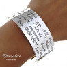 Regalos para profesoras I Pulsera de plata de ley 25 MM I Joyas AG23