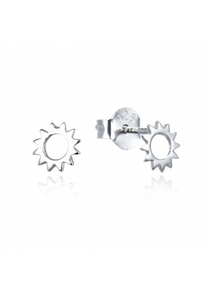 STERLING SILVER SUN EARRINGS