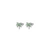 PENDIENTES PALMERAS PLATA DE LEY