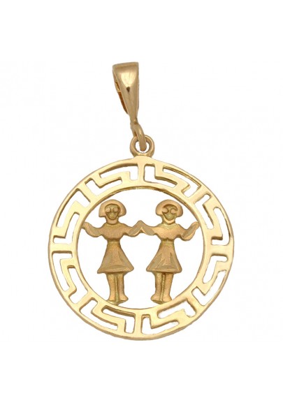 CHARM PENDANT ZODIAC SIGN GEMINI