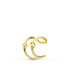 PENDIENTE EAR CUFF ORO 18 KL CON BOLITAS