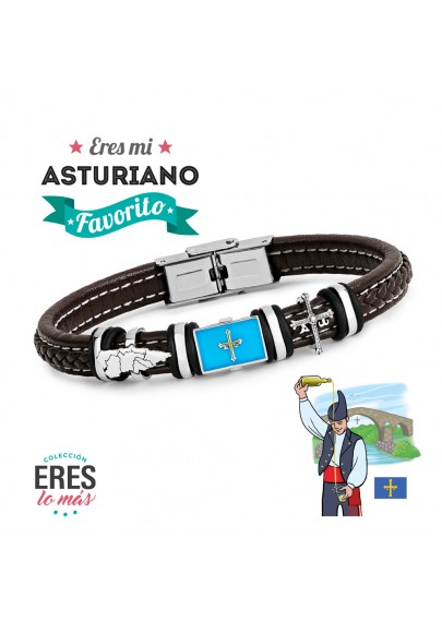 PULSERA CABALLERO ERES MI ASTURIANO FAVORITO 9110639