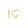 PENDIENTES MAREA MUJER CORAZÓN D02101/AT