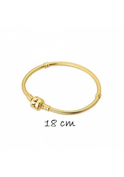 PULSERA PLATA A TU LADO CHAPADA EN ORO 9112175