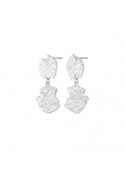 DANSK SMYKKEKUNST ALAYA EARRINGS- SILVER PLATING