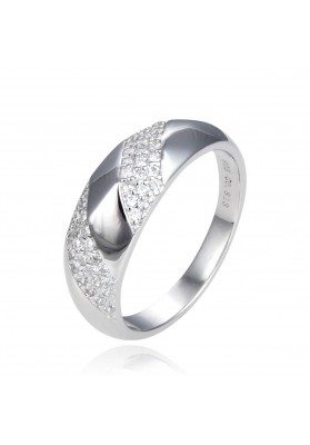 STERLING SILVER RING WITH...
