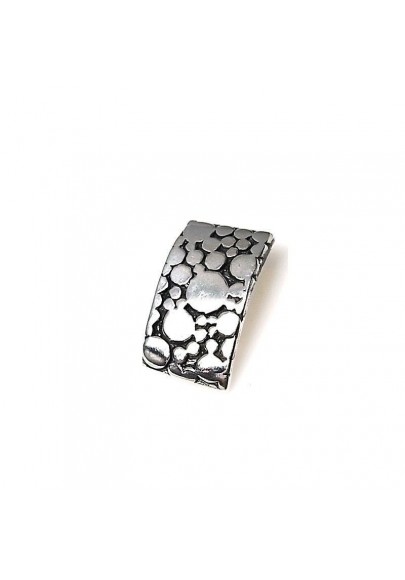 STERLING SILVER RECTANGULAR PENDANT