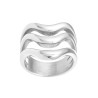 ANILLO ACERO TRIPLE SIERRA