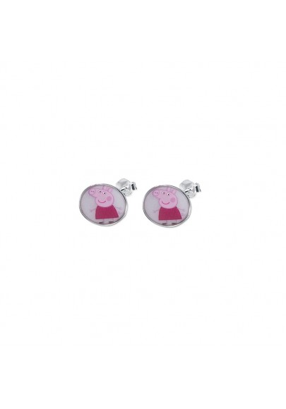 PENDIENTES PEPPA PIG® PLATA DE LEY