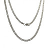 CADENA MARINA PLATA DE LEY 80 CM