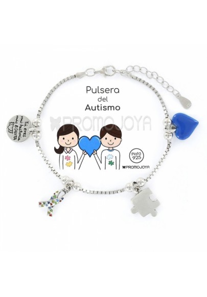 STERLING SILVER AUTISM BRACELET