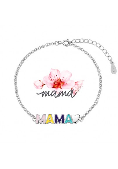 STERLING SILVER MAMÁ BRACELET