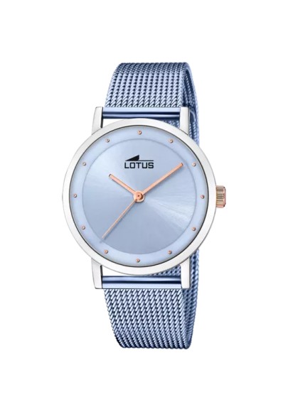 RELOJ MUJER LOTUS TRENDY ESFERA AZUL 18878/1