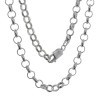CADENA ROLO PLATA DE LEY 70 CM. 6.5 MM DIÁMETRO