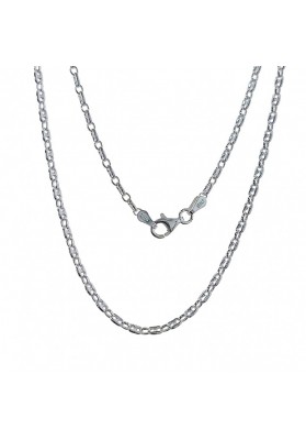 STERLING SILVER GUCCI CHAIN-4 MM x 2.80 MM. 70 CM