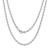 CADENA CALABROTE GUCCI PLATA DE LEY 70 CM. 3.2 MM ANCHO