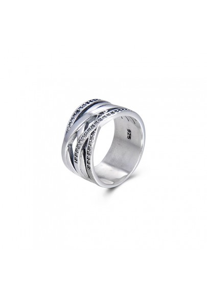 STERLING SILVER BANDS RING