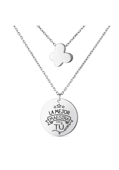 STERLING SILVER TEACHER NECKLACE