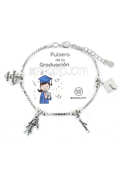 STERLING SILVER THE GRADUATION BRACELET