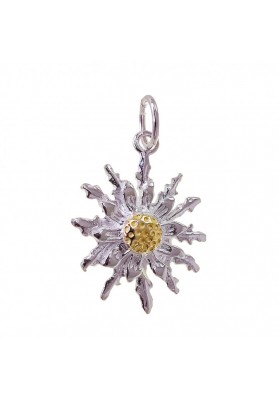 EGUZKILORE CHARM PENDANT IN STERLING SILVER