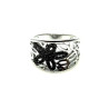 ANILLO EN FORMA DE FLOR PLATA DE LEY
