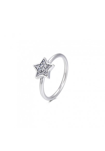 ANILLO ESTRELLA PLATA DE LEY