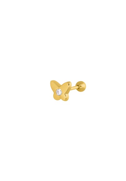 PIERCING MARIPOSA PLATA PRIMERA LEY MAREA D02110/AB