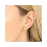 PENDIENTES PEQUEÑOS COPA HELADOS PLATA DE LEY