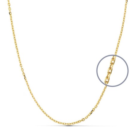 TRACE 9K GOLD CHAIN   45 CM