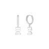 PENDIENTES ARO GATITO PLATA MAREA D03601/BG