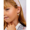 PENDIENTES ARO GATITO PLATA MAREA D03601/BG