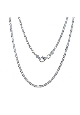 STERLING SILVER GUCCI CHAIN-2 MM. 60 CM