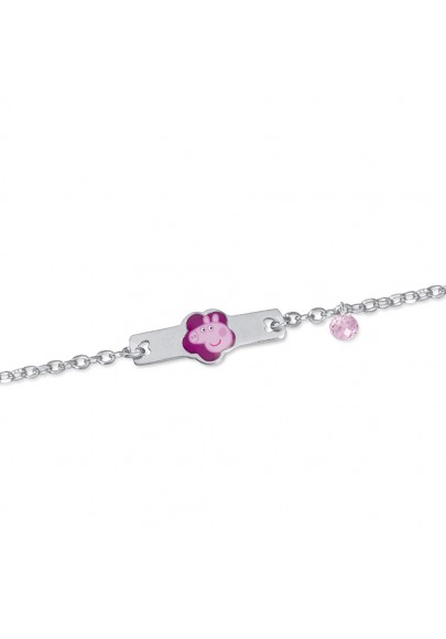 STERLING SILVER PEPPA PIG® BRACELET