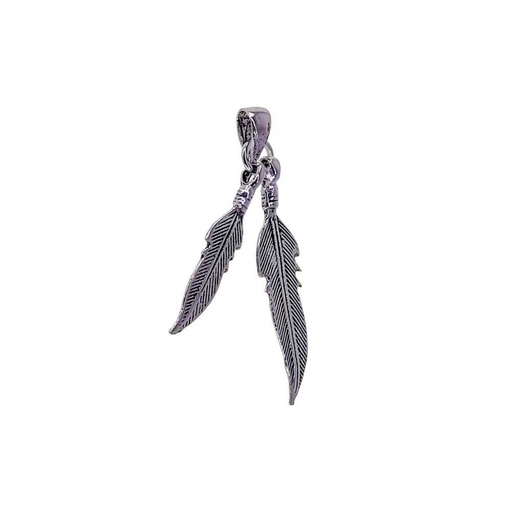 COLGANTE PLUMAS PLATA DE LEY