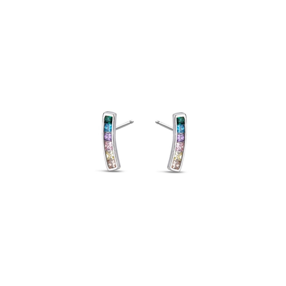 PENDIENTES TREPADORES BARRA PLATA DE LEY
