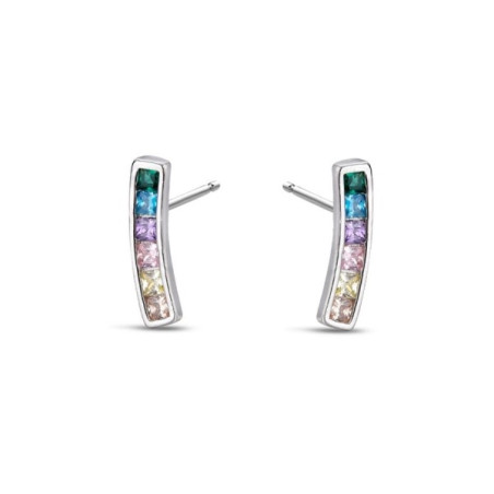 PENDIENTES TREPADORES BARRA PLATA DE LEY