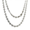 CADENA CALABROTE PLATA DE LEY 60 CM Y 5 MM ANCHO
