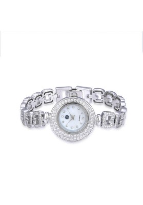 RELOJ PLATA DE LEY CIRCONITAS