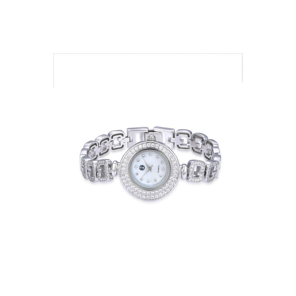 RELOJ PLATA DE LEY CIRCONITAS