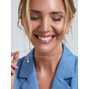 COLLAR MAREA PLATA ESPINELA AZUL Y PERLA  D03507/BA