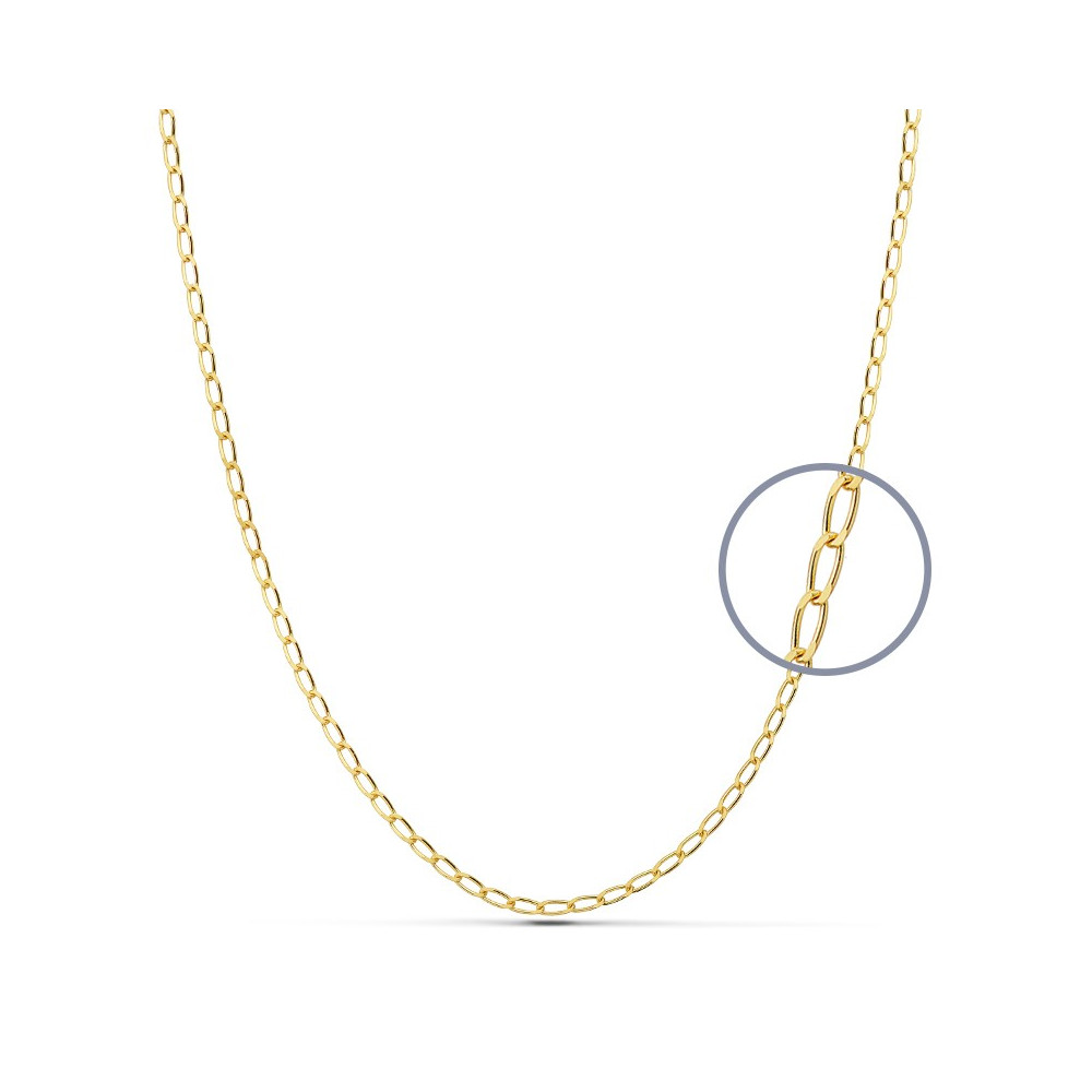 CADENA FORZADA ORO 9 KL-50 CM