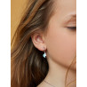 PENDIENTES ARO UNICORNIO PLATA MAREA D02401/AJ