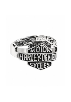ANILLO HARLEY DAVIDSON PLATA PRIMERA LEY