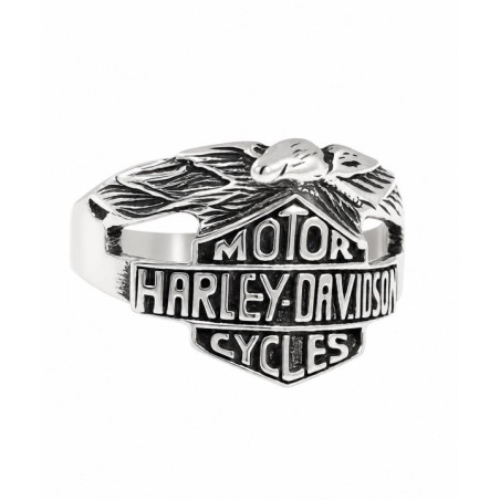 ANILLO HARLEY DAVIDSON PLATA PRIMERA LEY