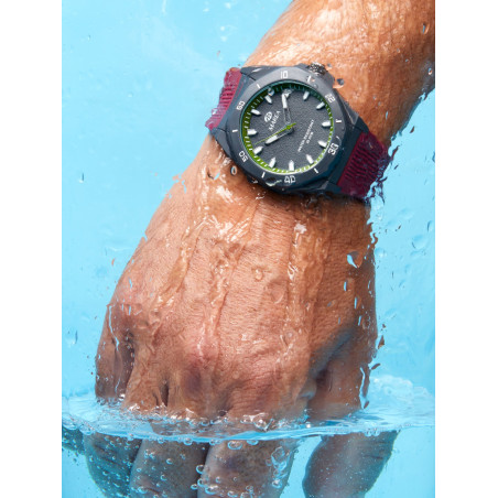 Reloj Marea Hombre B35378/4 Negro y Granate | 20 ATM