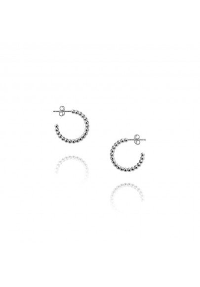 STERLING SILVER HOOP EARRINGS