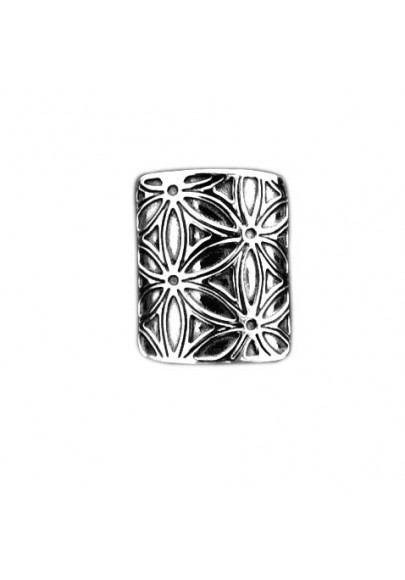 STERLING SILVER RECTANGULAR RING